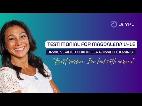 Testimonial for Channeler & Hypno- therapist, Magdalena